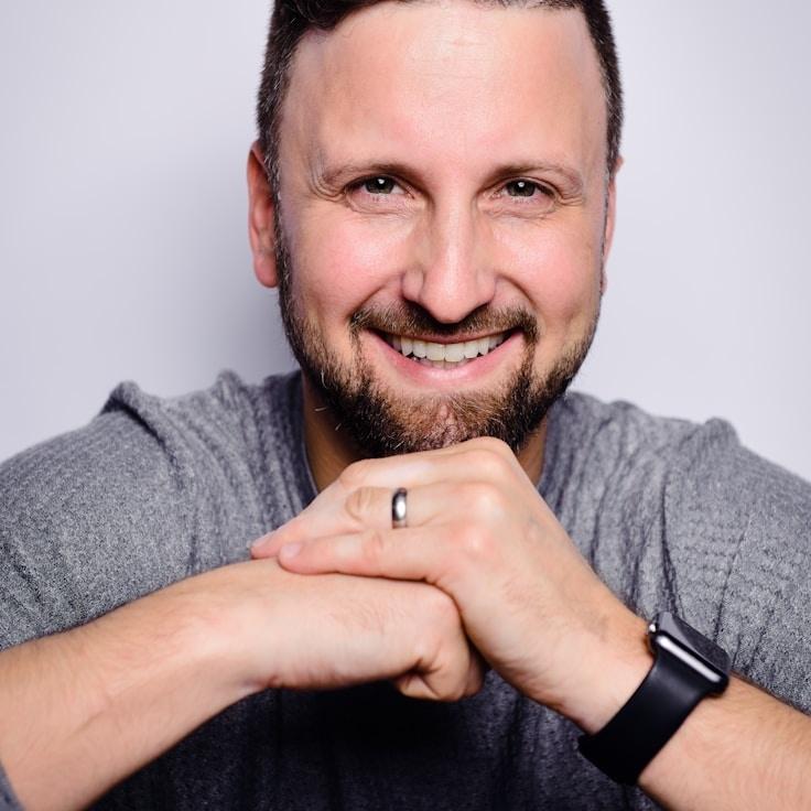 Jordan Chen, Client Relations Director, discussing corporate gifting strategy with business clients